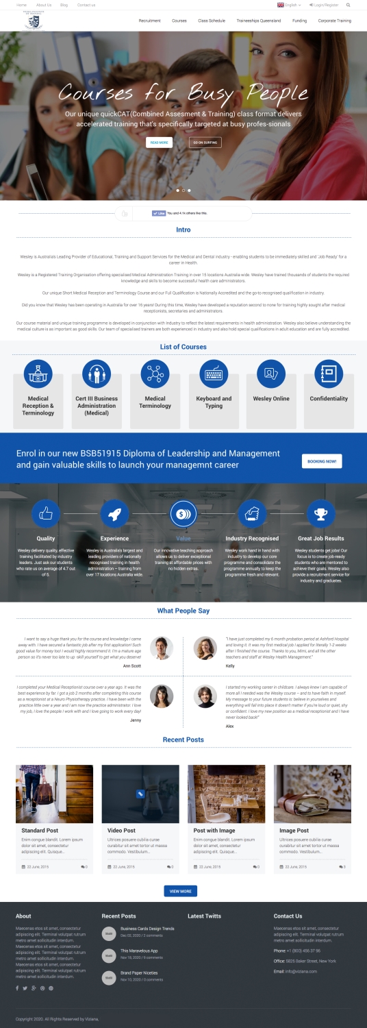 Web Design by cCopilot for Wesley Health Management | Design #11308987