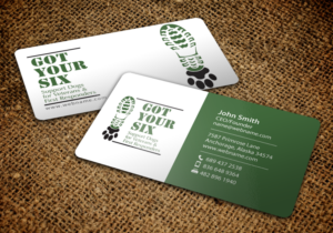 T-shirt Design by chandrayaan.creative for Got Your Six Support Dogs | Design: #11268847