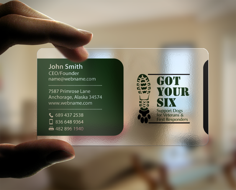 Design de T-shirt par chandrayaan.creative pour Got Your Six Support Dogs | Design #11268851