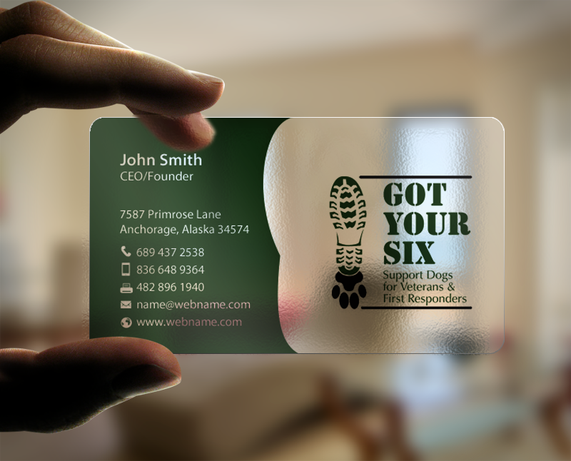 Diseño de Camiseta por chandrayaan.creative para Got Your Six Support Dogs | Diseño #11268855