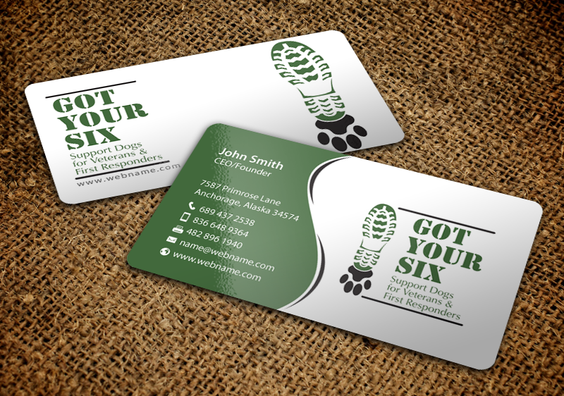 Diseño de Camiseta por chandrayaan.creative para Got Your Six Support Dogs | Diseño #11268857