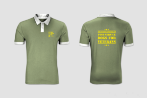 Diseño de Camiseta por chandrayaan.creative para Got Your Six Support Dogs | Diseño: #11279244