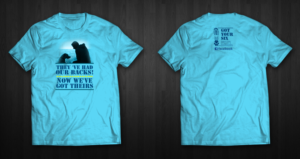 T-shirt Design by chandrayaan.creative for Got Your Six Support Dogs | Design: #11279290