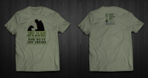 Diseño de Camiseta por chandrayaan.creative para Got Your Six Support Dogs | Diseño: #11279298