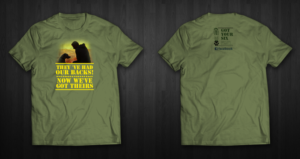T-shirt Design by chandrayaan.creative for Got Your Six Support Dogs | Design: #11279300