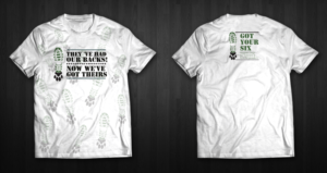 Diseño de Camiseta por chandrayaan.creative para Got Your Six Support Dogs | Diseño: #11289857