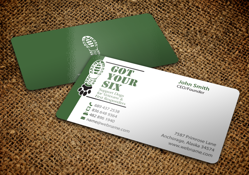 Diseño de Camiseta por chandrayaan.creative para Got Your Six Support Dogs | Diseño #11294815