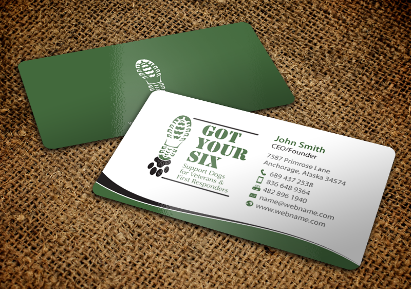 Diseño de Camiseta por chandrayaan.creative para Got Your Six Support Dogs | Diseño #11294817