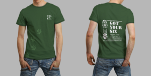 Design de T-shirt par SL Designer pour Got Your Six Support Dogs | Design #11260770