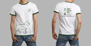 Diseño de Camiseta por SL Designer para Got Your Six Support Dogs | Diseño: #11260915
