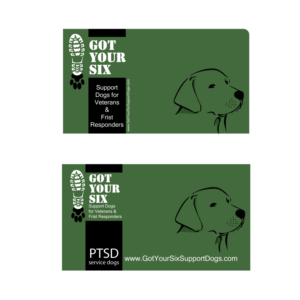 Design de T-shirt par Manju Agni pour Got Your Six Support Dogs | Design #11332913