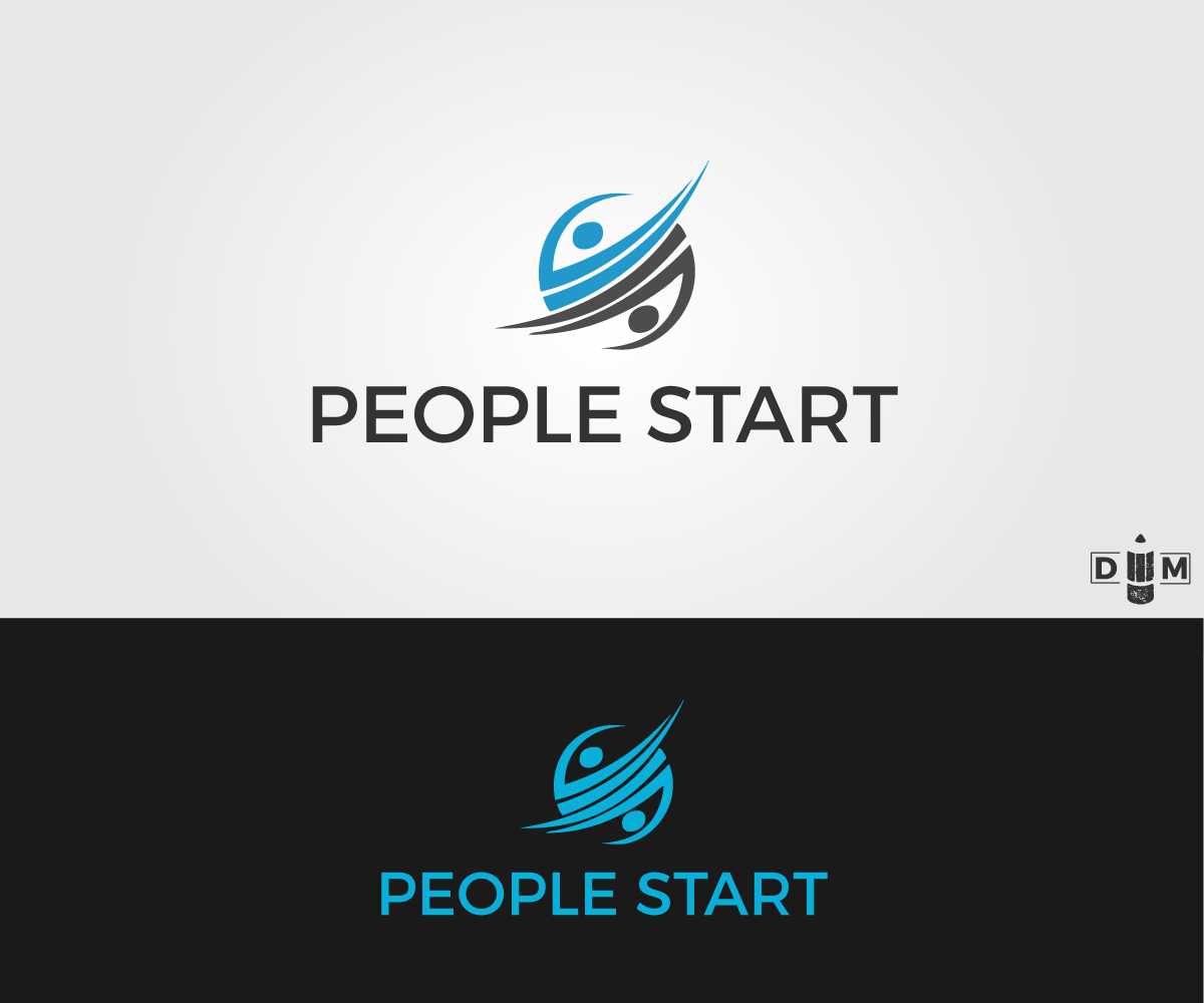 Logo Design by Dmat for People Start | Design #11302214