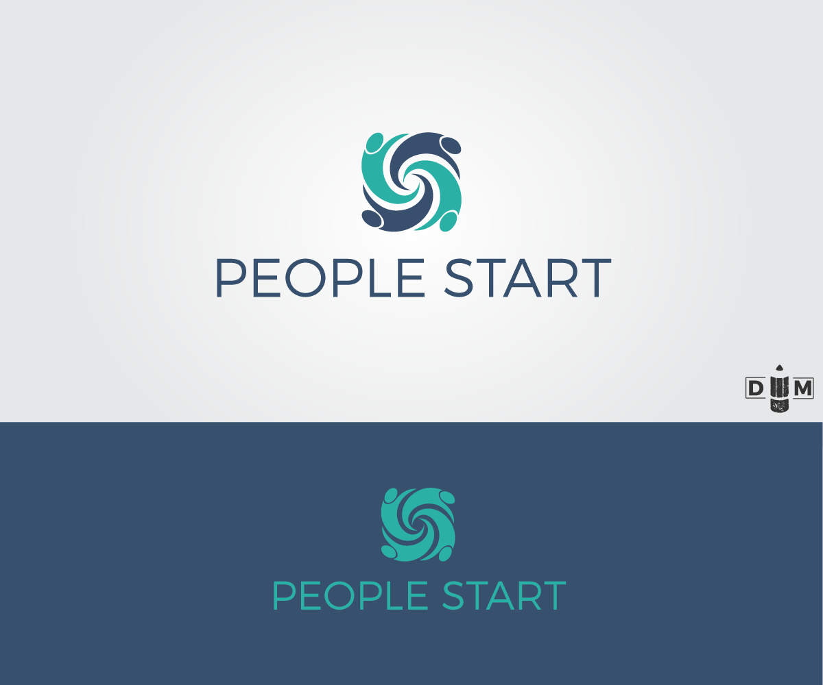 Logo Design by Dmat for People Start | Design #11302222