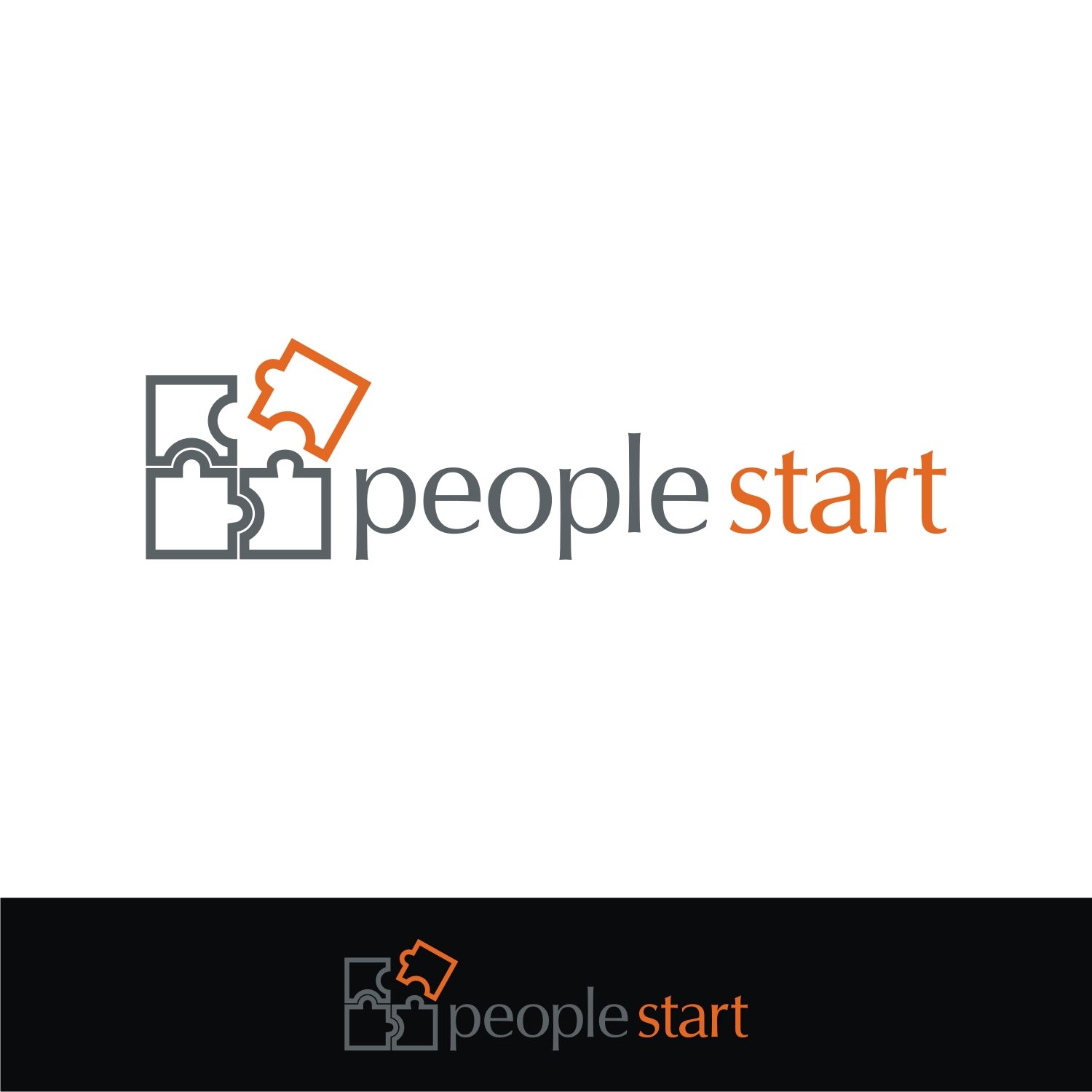 Logo Design by webeezine for People Start | Design #11257734