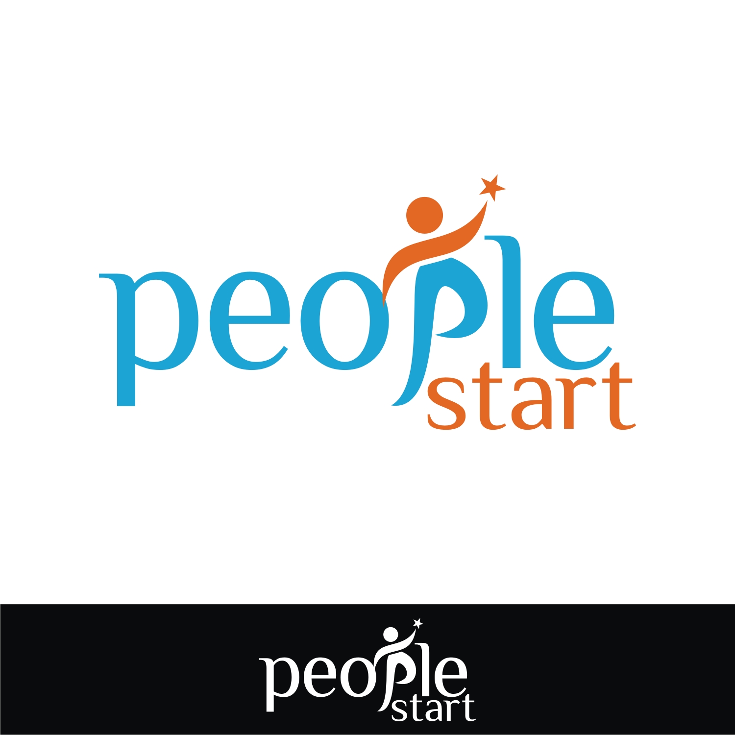 Logo Design by webeezine for People Start | Design #11257735