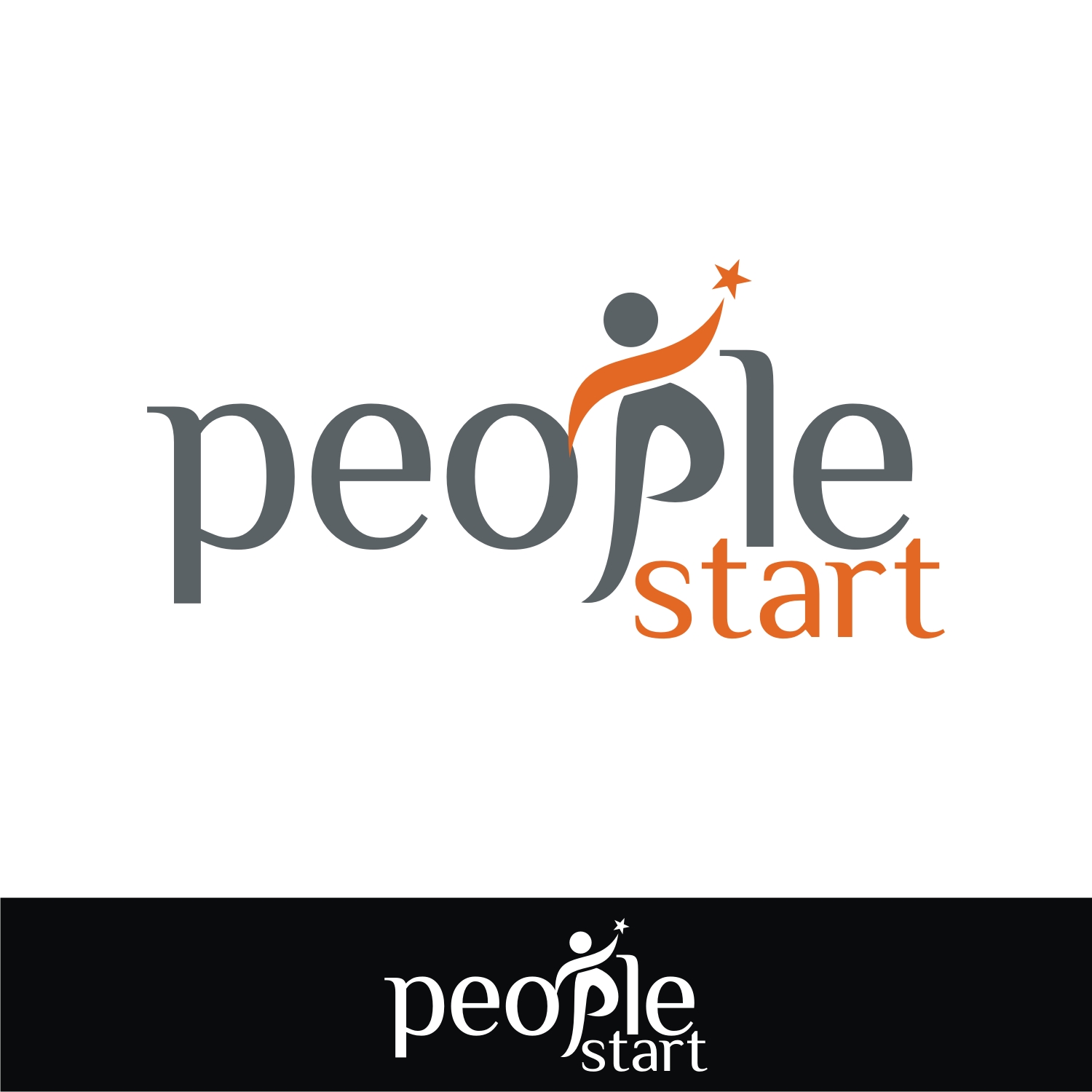 Logo Design by webeezine for People Start | Design #11259295