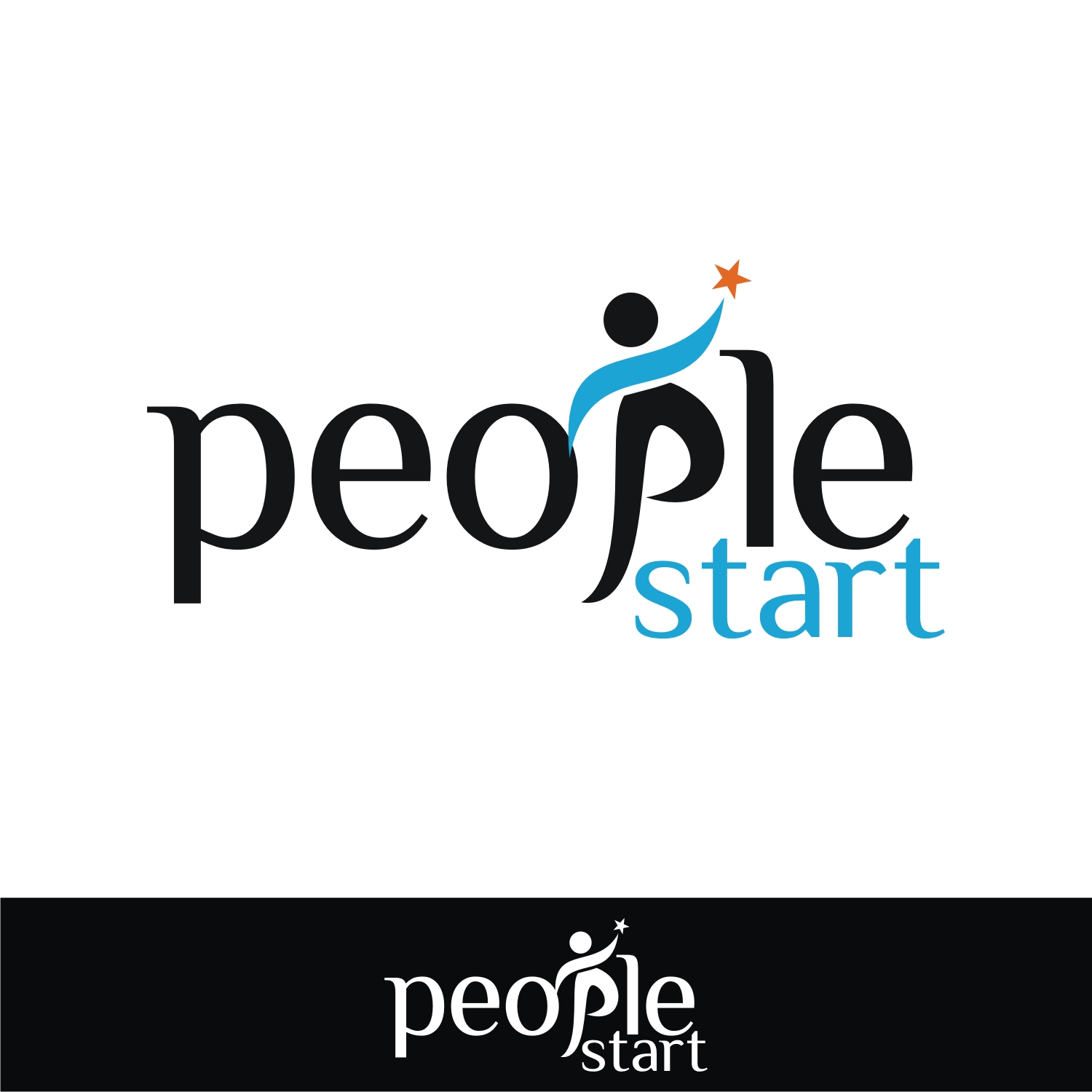 Logo Design by webeezine for People Start | Design #11259296