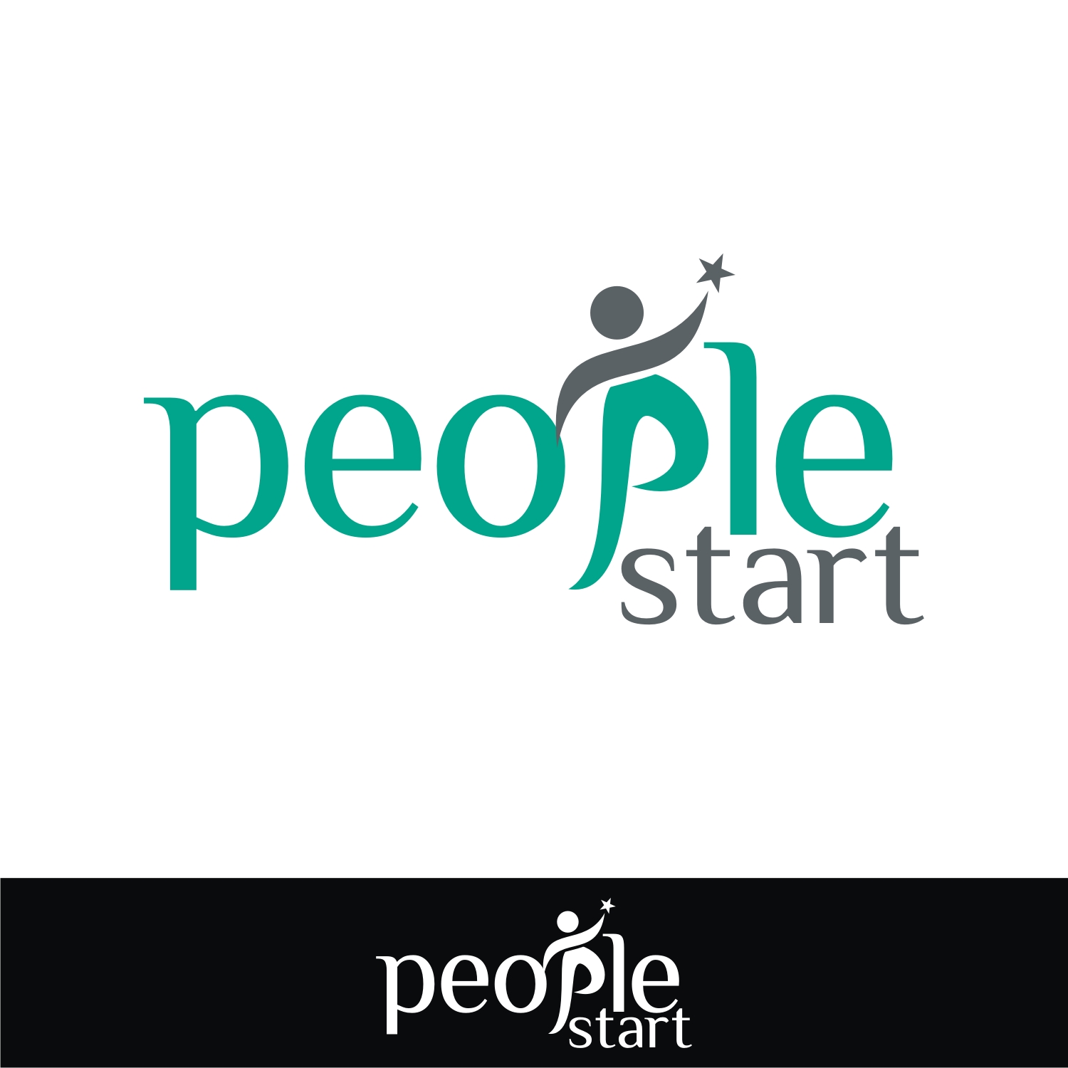 Logo Design by webeezine for People Start | Design #11259302