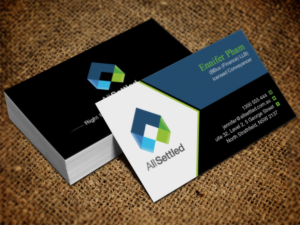 Business Card Design by Monna for All Settled | Design #11277005