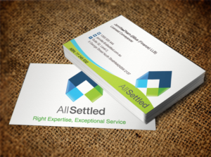 Visitenkarten-Design von Monna für All Settled | Design: #11277015
