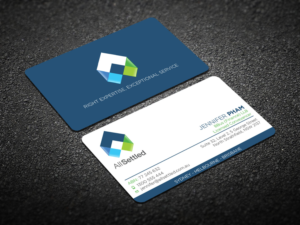 Visitenkarten-Design von Verified artistry (Design garden) für All Settled | Design: #11278701
