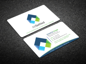 Visitenkarten-Design von Verified artistry (Design garden) für All Settled | Design: #11278703