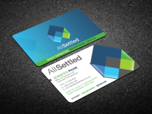 Visitenkarten-Design von Verified artistry (Design garden) für All Settled | Design: #11278712