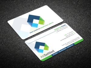 Visitenkarten-Design von Verified artistry (Design garden) für All Settled | Design: #11278713