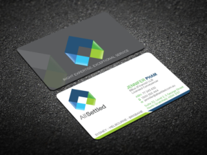 Visitenkarten-Design von Verified artistry (Design garden) für All Settled | Design: #11278722