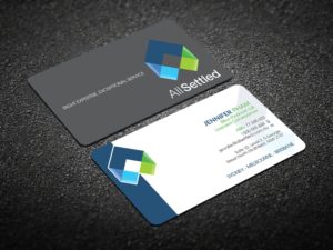 Visitenkarten-Design von Verified artistry (Design garden) für All Settled | Design: #11278737