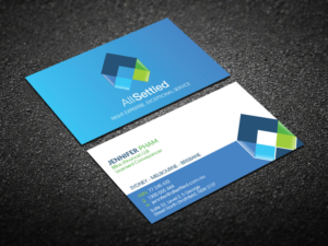 Business Card Design by Verified artistry (Design garden) for All Settled | Design: #11278739
