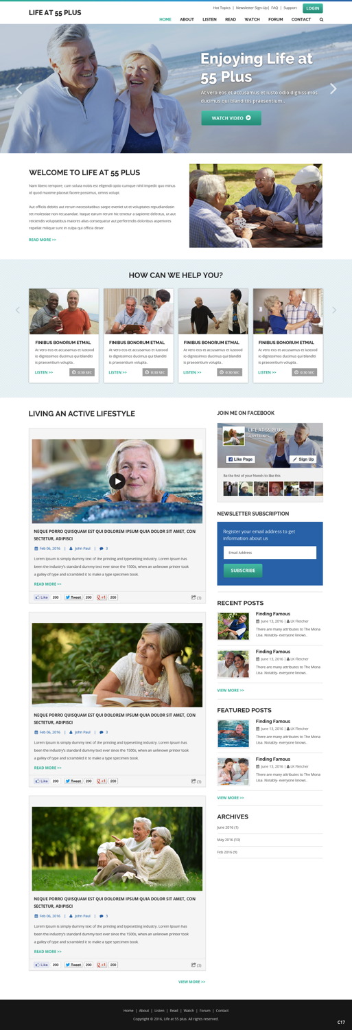 Wordpress Design by pb for this project | Design #11291286