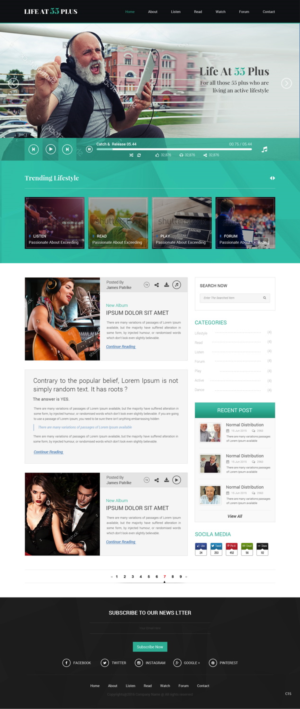WordPress-Design von pb für dieses Projekt | Design: #11291611