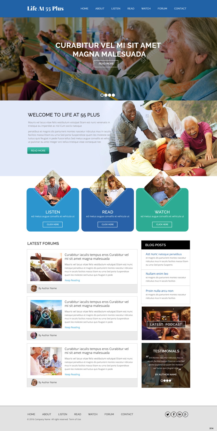 Wordpress Design by pb for this project | Design #11301225