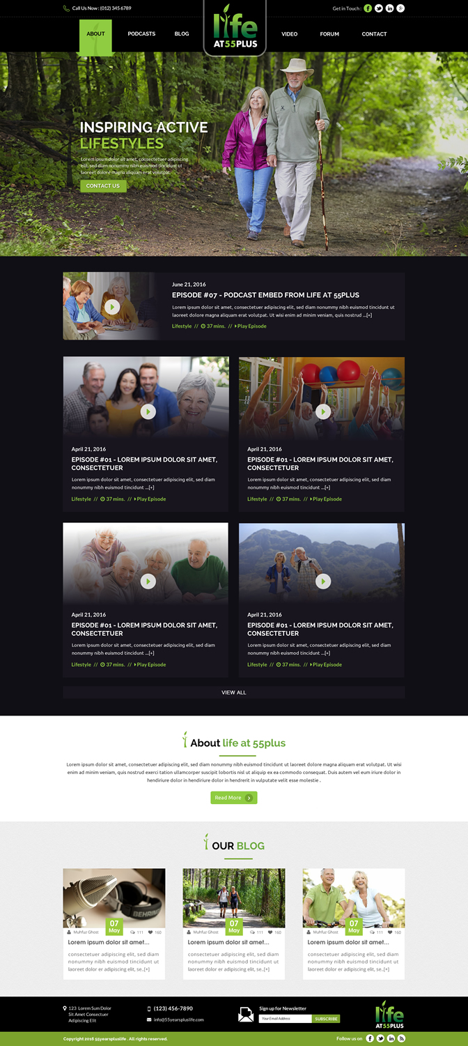 Wordpress Design by Sbss for this project | Design #11297848