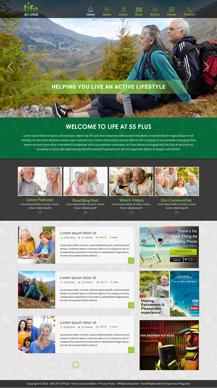 WordPress-Design von Sbss für dieses Projekt | Design #11299085
