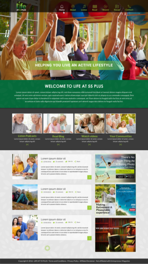 WordPress-Design von Sbss für dieses Projekt | Design: #11299088