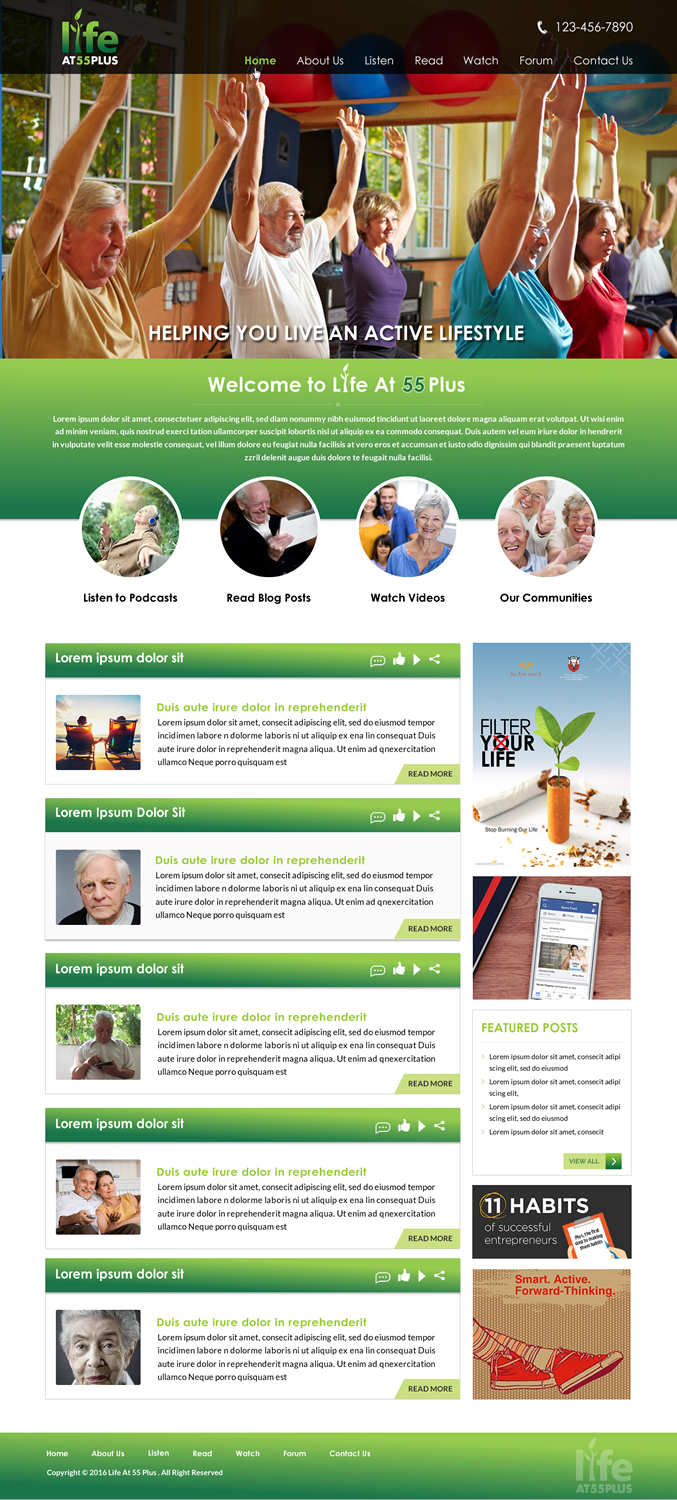 WordPress-Design von Sbss für dieses Projekt | Design #11302234