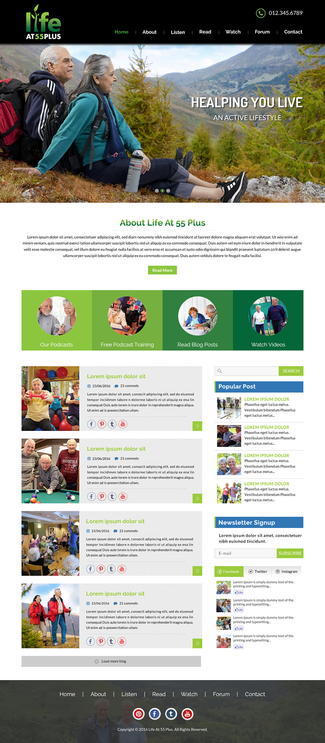WordPress-Design von Sbss für dieses Projekt | Design #11302311