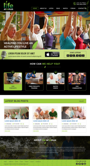 WordPress-Design von Sbss für dieses Projekt | Design: #11302312