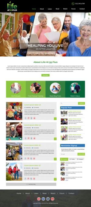 WordPress-Design von Sbss für dieses Projekt | Design: #11302313