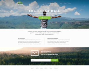 WordPress-Design von dii für dieses Projekt | Design: #11293091