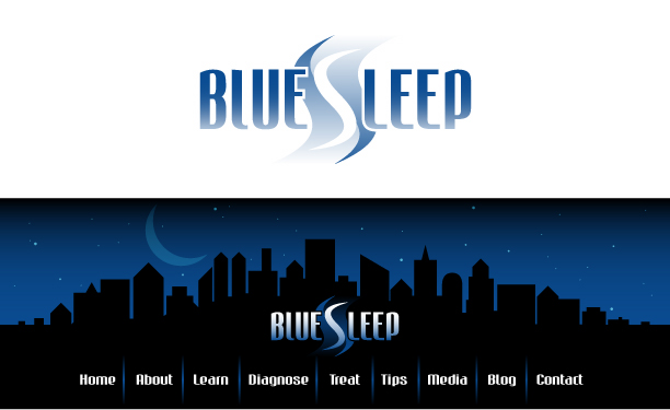 Logo Design by R.S. Cummings for Bluesleep | Design #23164