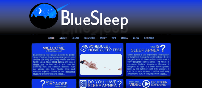 Logo Design by Rotten Calder Designs for Bluesleep | Design #23568