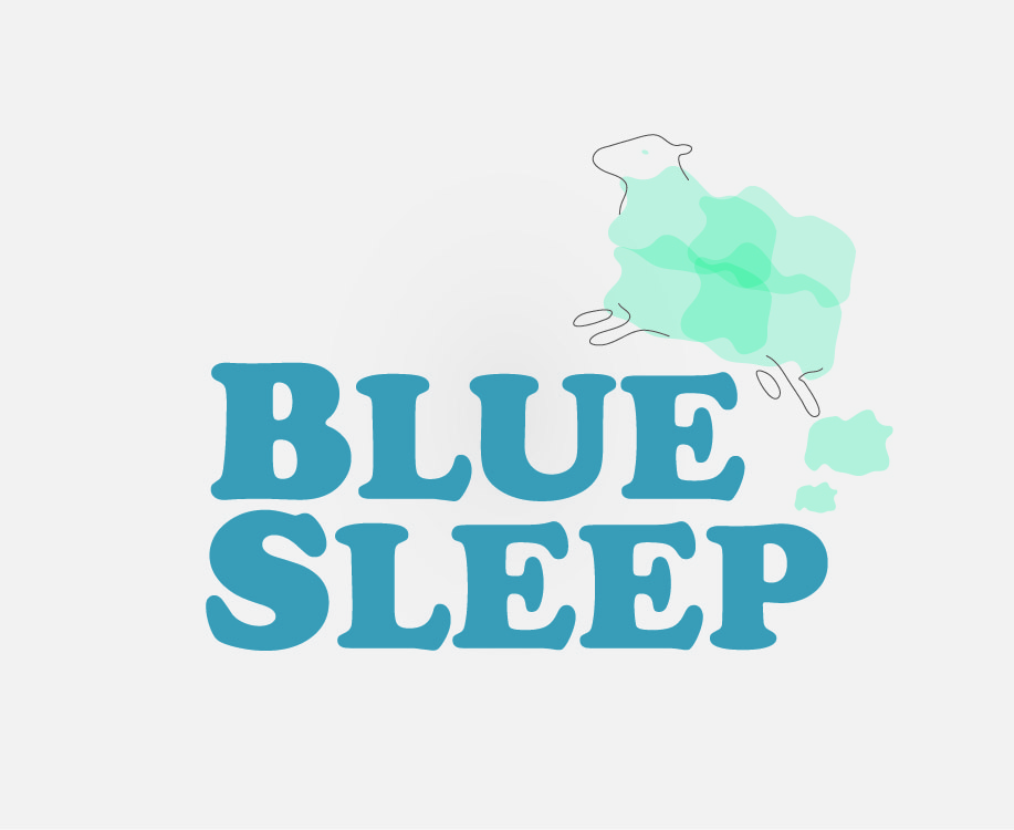 Logo Design by Garlic Creative for Bluesleep | Design #23911