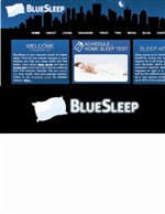 Logo Design by Julius Reque for Bluesleep | Design #23820