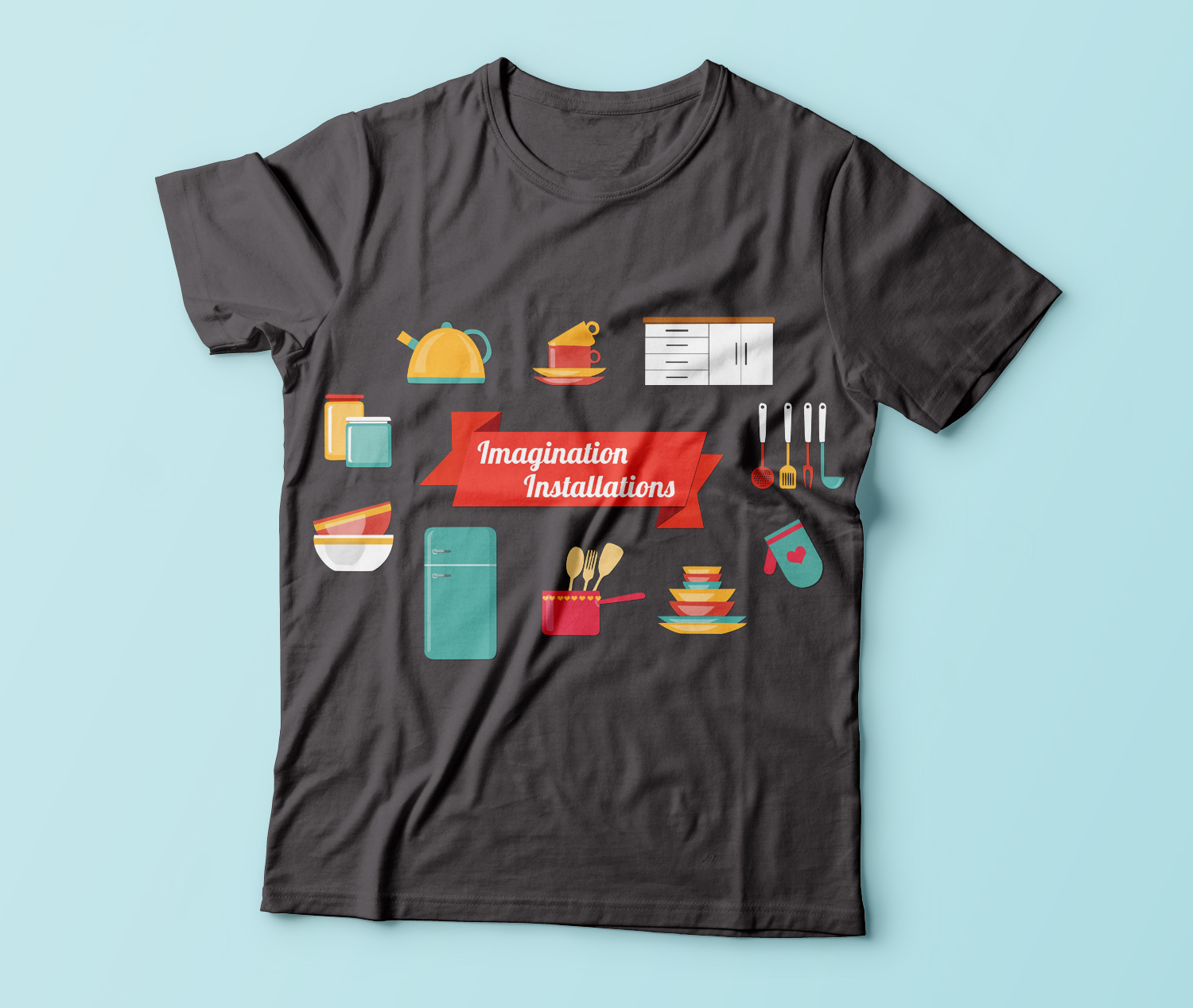 T-shirt Design by rug for Imagination Installations | Design #11292409