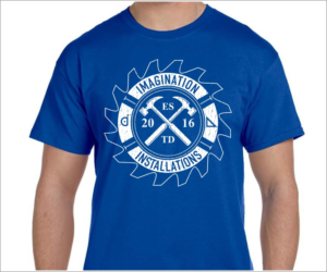 Diseño de Camiseta por Rox Art Design para Imagination Installations | Diseño: #11278850