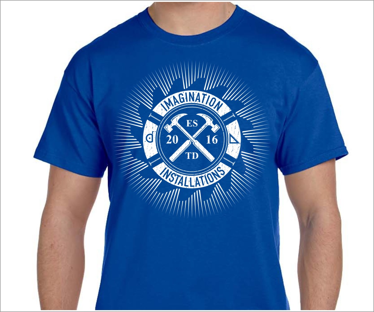 Design de T-shirt par Rox Art Design pour Imagination Installations | Design #11278852