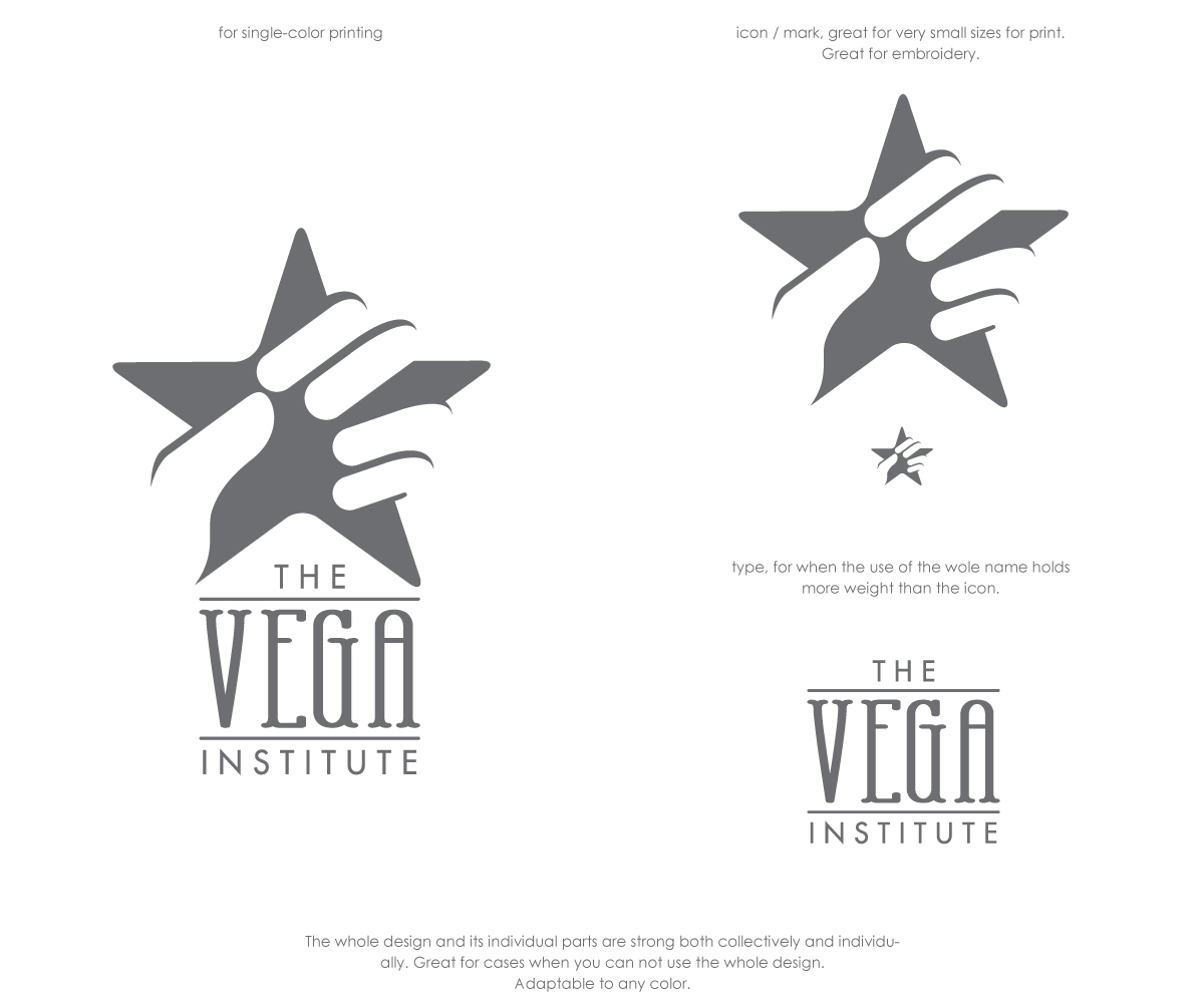 Logo Design by L'Anonyme for TheVegaInstitute.com | Design: #2306803